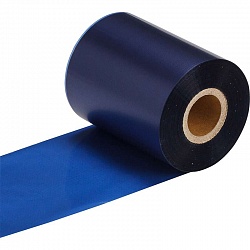 Красящая лента RESIN BLUE матовая (50мм/300м/50мм/1") OUT