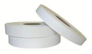 Нейлоновая лента эконом двусторонняя NT637B для ТТ-печати белая 35мм/200м