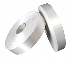 Сатиновая лента PS530V белая 30мм/200м