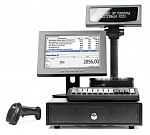 POS-система АТОЛ Супермаркет 10'' NFD10, черная, без ФР + Frontol Торговля ЕГАИС
