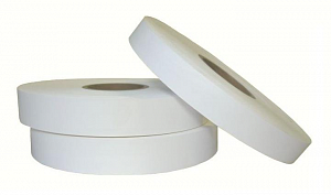 Нейлоновая лента премиум двусторонняя DP662 для ТТ-печати белая 25мм/200м