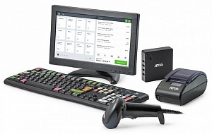 POS-система АТОЛ HUB20 10", АТОЛ 30Ф без ФН, Frontol xPOS 3.0 + ПО Frontol xPOS Release Pack 1 год