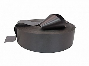 Сатиновая лента PS901 для ТТ-печати тёмно-серая 40мм/200м