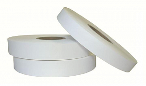 Нейлоновая лента эконом двусторонняя NT637B для ТТ-печати белая 95мм/200м