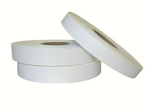 Нейлоновая лента термоклеевая таффета для ТТ-печати HM661 белая 85мм/100м