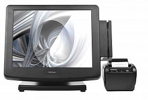 POS-комплект 15" KS-7215 c Aura-6900U черный, без ОС