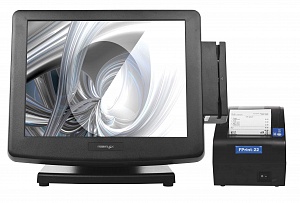 POS-комплект 15" АТОЛ VIVA с FPrint-22 ЕНВД, без ОС