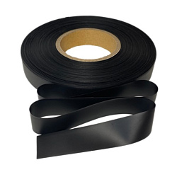 Силиконовая лента TPU210B черная 40мм/100м