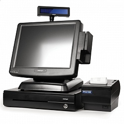 POS-комплект 12" KS-7212 c FPrint-55K черный, без ОС