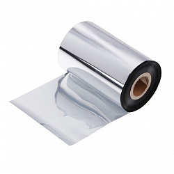 Красящая лента RESIN PREMIUM TEXTILE SILVER металл (84мм/200м/84мм/1") OUT