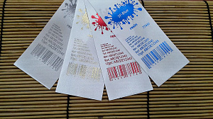 Красящая лента RESIN BLUE металл (60мм/300м/60мм/1") OUT