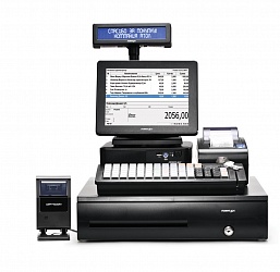 POS-система ForPOSt ЕГАИС Супермаркет 8" белая, без ФР + Frontol Торговля ЕГАИС