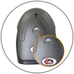 Сканер штрих-кода Sunlux XL-3200A 2D, USB, с подставкой