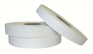 Нейлоновая лента стандарт двусторонняя NT637BT-S для ТТ-печати белая 50мм/200м