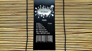 Красящая лента RESIN SILVER металл (110мм/300м/110мм/1") OUT