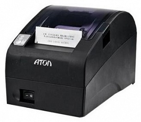 ККТ АТОЛ FPrint-22ПТК без ФН, USB, RS-232, Ethernet, черный (5.0)