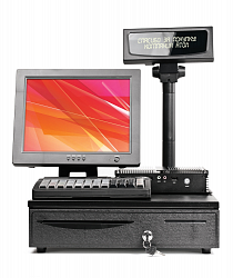 POS-комплект 10" NFD10 черный, Windows POSReady 7