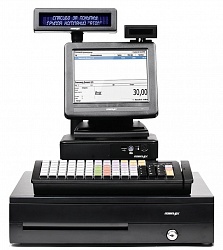 POS-система ForPOSt Минимаркет 8'' черная, без ФР + Frontol Оптим