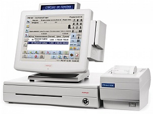 POS-система ForPOSt Бутик 15'' белая, без ФР + Frontol Торговля