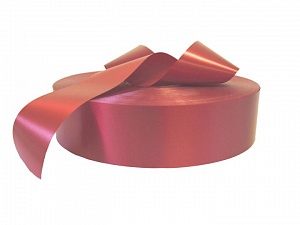 Сатиновая лента PS901 для ТТ-печати красная 10мм/200м